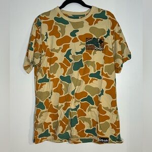 Pink Dolphin Clothing Camouflage “Legends” shirt.